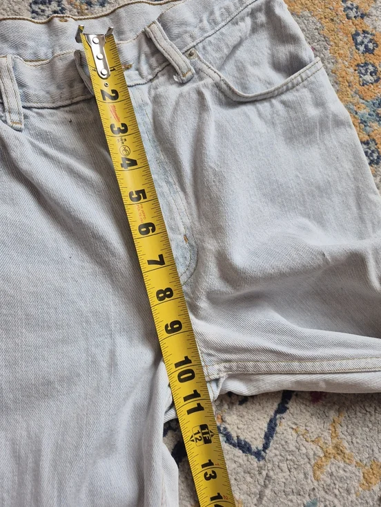 Vintage Ralph Lauren Polo 100% Cotton Women's Jeans Size 31" Waist Light Wash - Picture 10 of 11